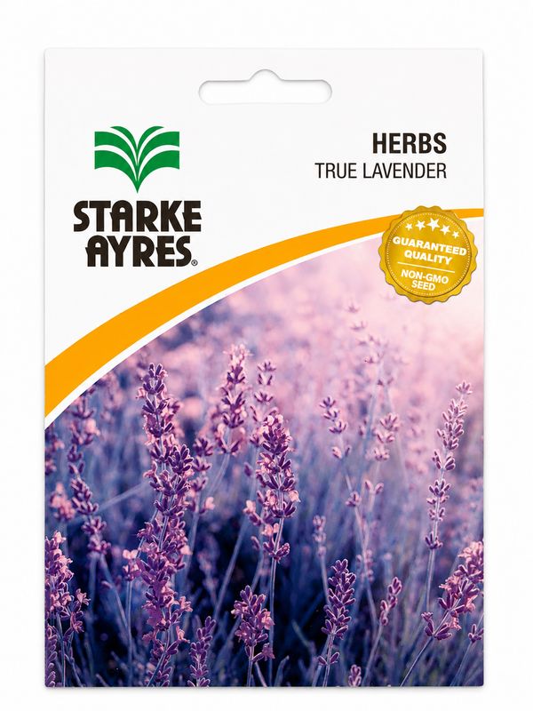 Herbs - True Lavender - Seed Packet 1g