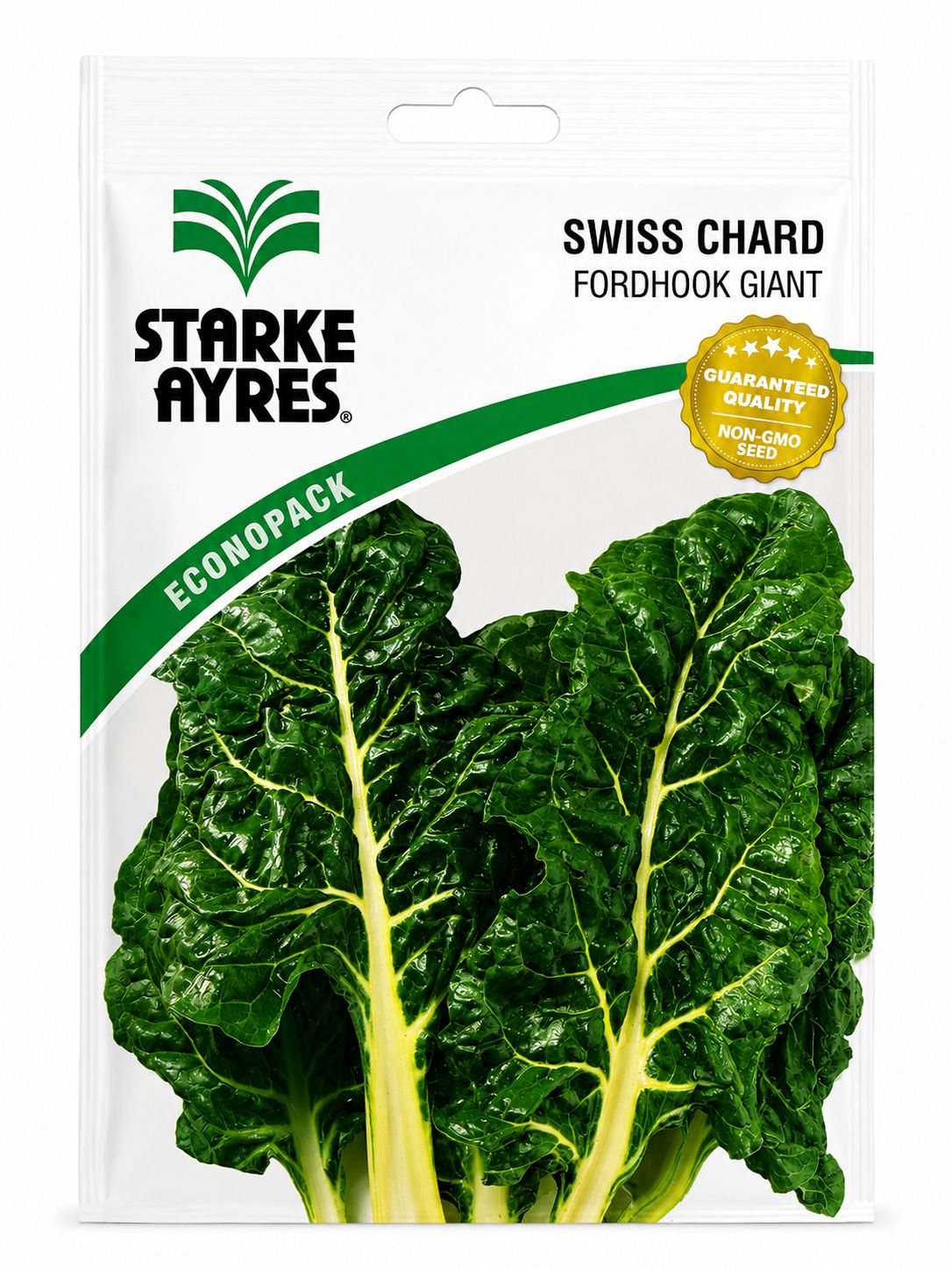 Spinach - Swiss Chard Ford Hook Giant - Econopack Seed Packet 60g