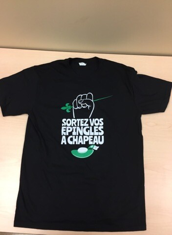 T-Shirt - "Sortez Vos Épingles..."