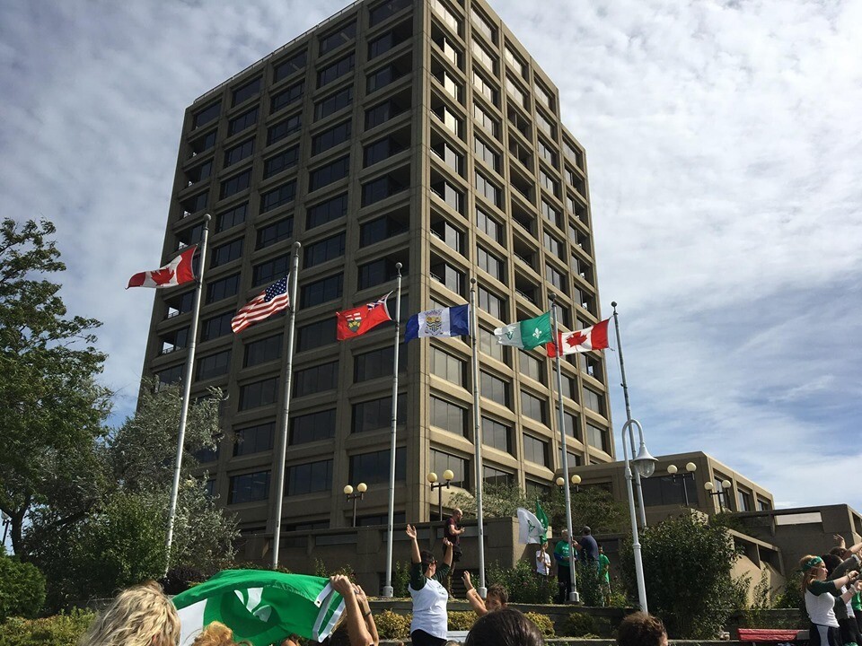 Drapeau Franco-Ontarien 36x60