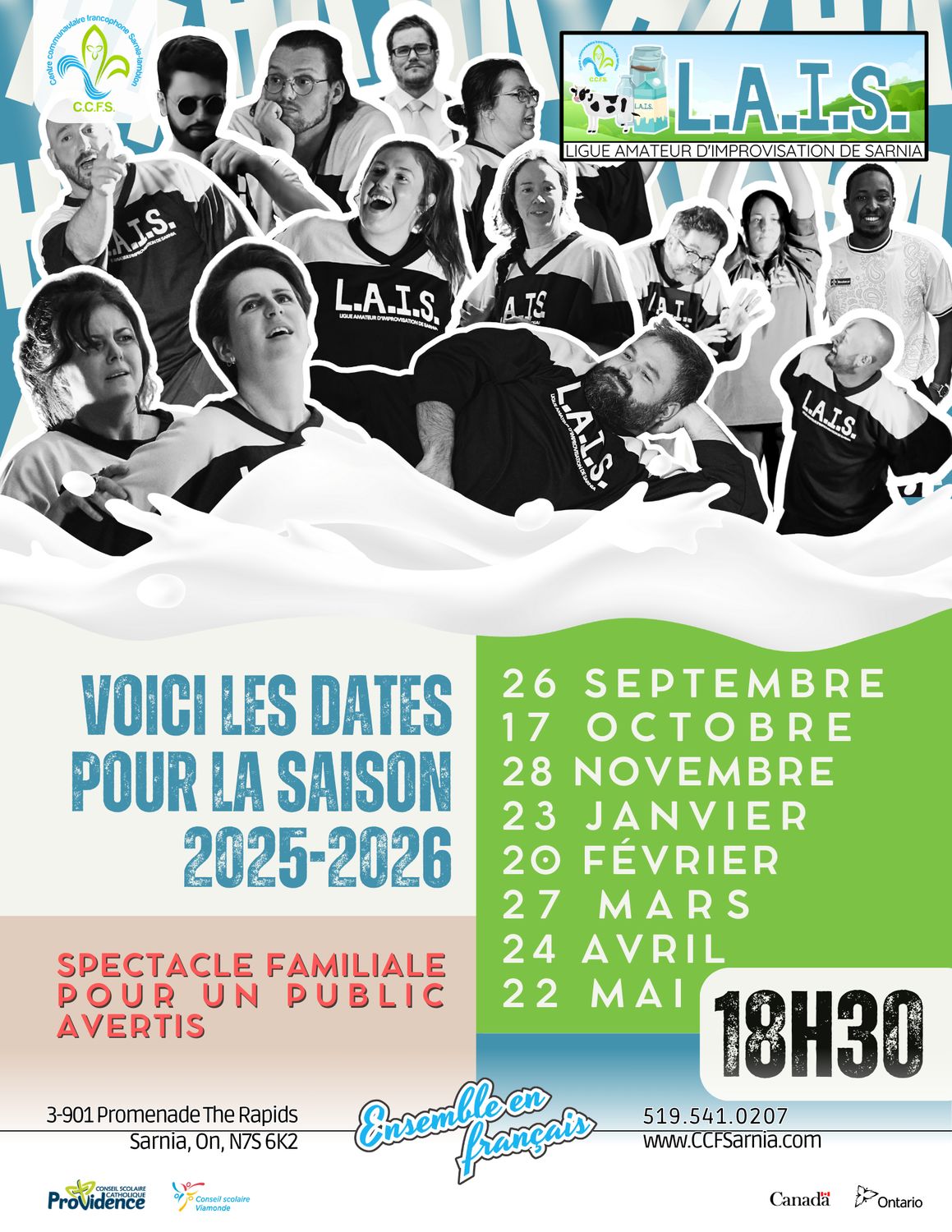 LAIS (Ligue amateur d'improvisation de Sarnia) LAIS (Ligue amateur d'improvisation de Sarnia)