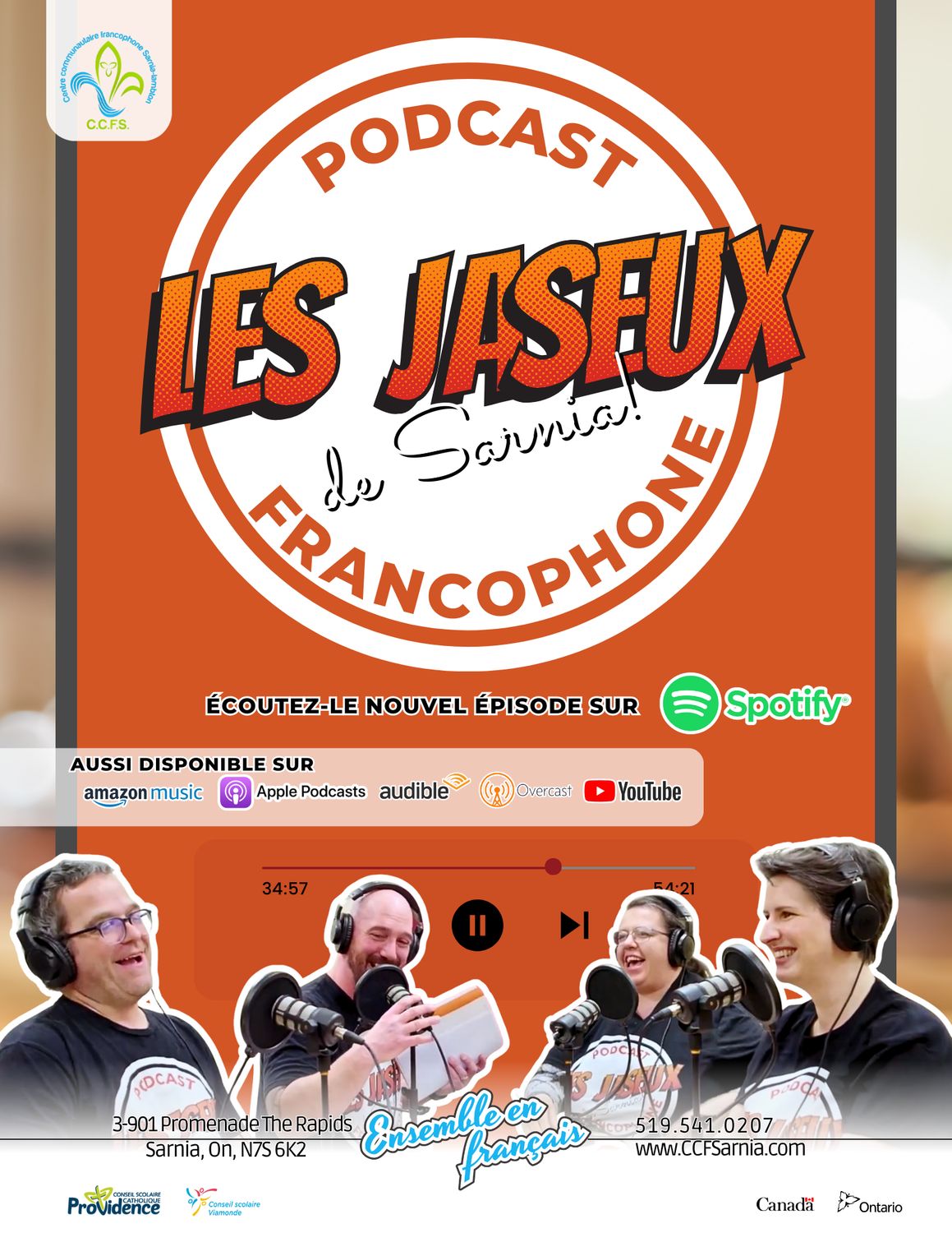 Podcast - Les Jaseux de Sarnia Podcast - Les Jaseux de Sarnia