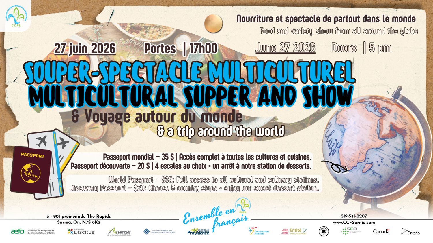 Souper-spectacle multiculturel