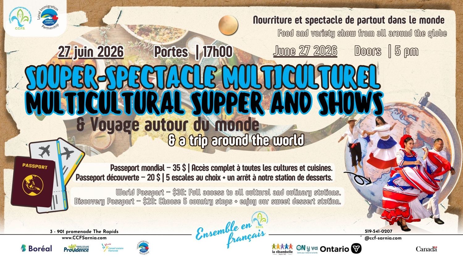 Souper-spectacle multiculturel
