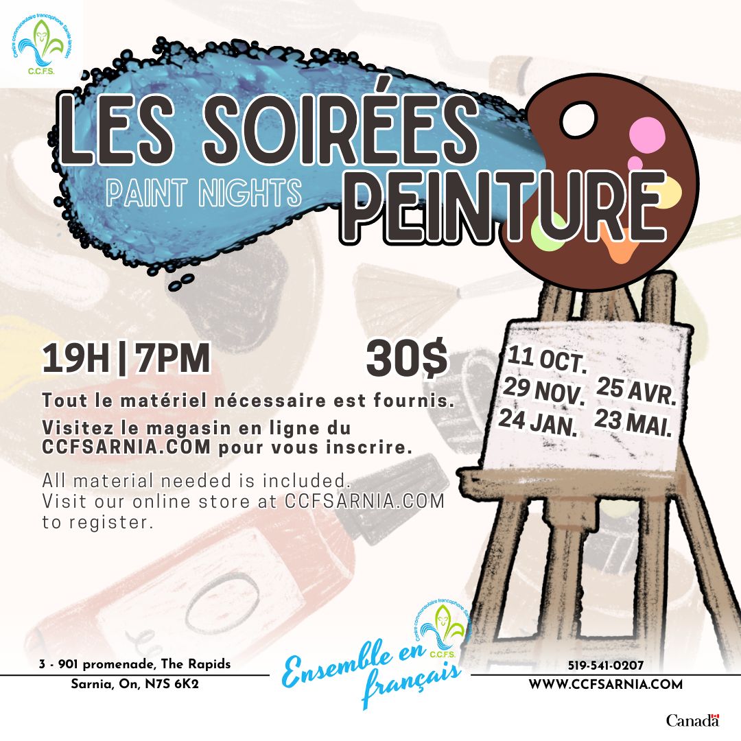 Soirées Peinture | Paint Nights