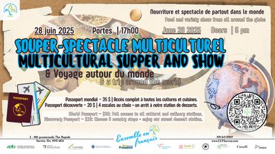 Souper-Spectacle Multiculturel & Voyage autour du monde