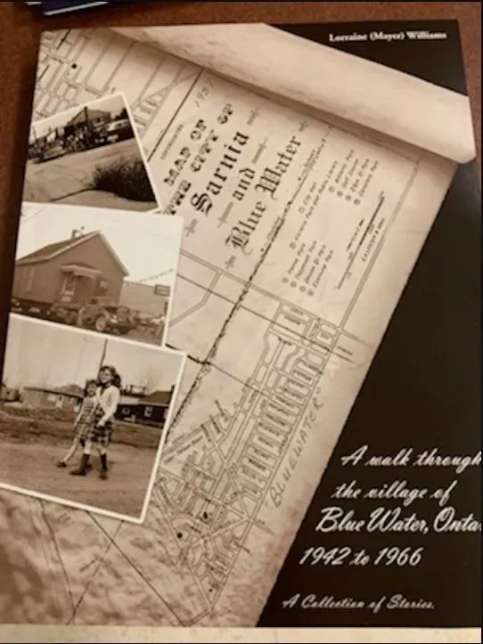 Livre: A Walk Through the Village of Blue Water Ontario 1942 to 1966