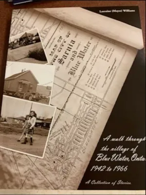 Livre: A Walk Through the Village of Blue Water Ontario 1942 to 1966
