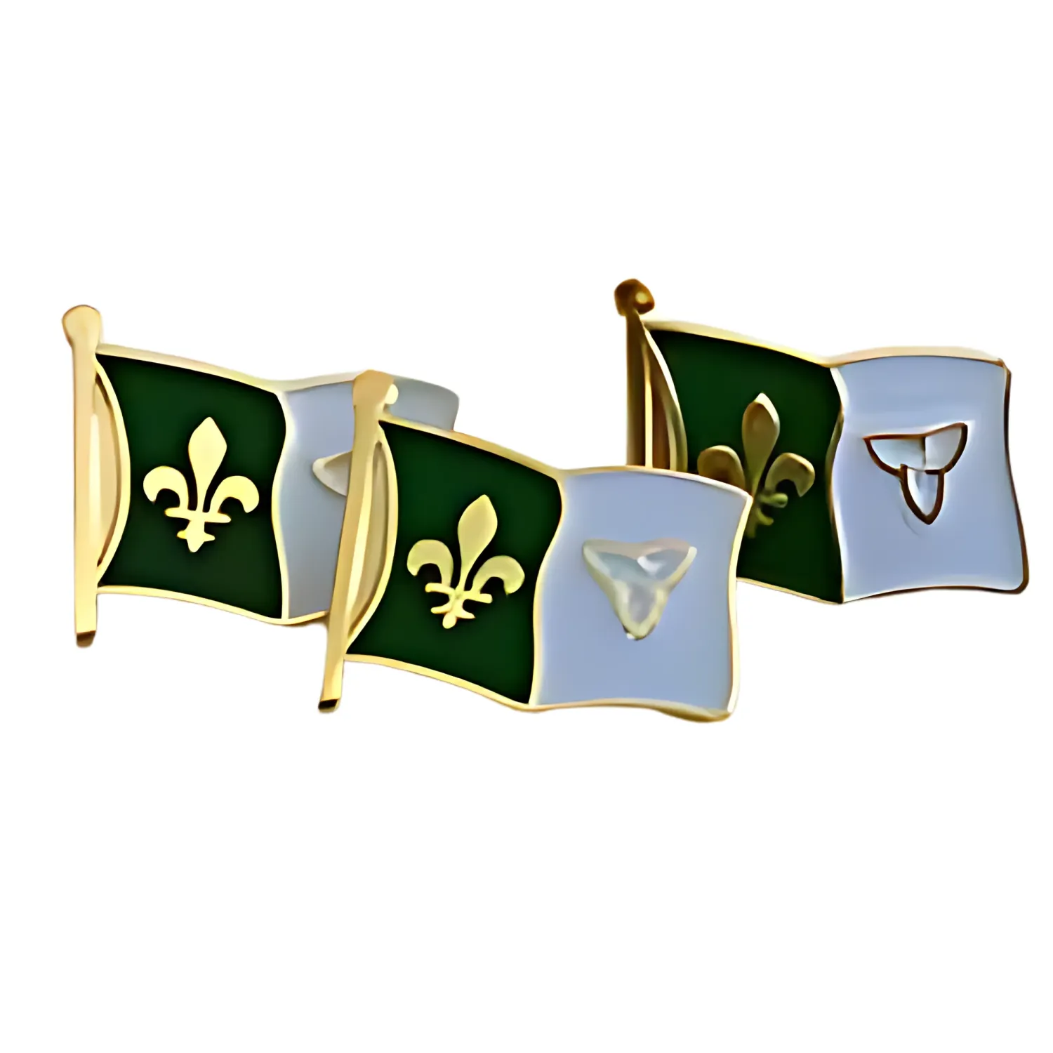 Épinglette Drapeau Franco-Ontarien
