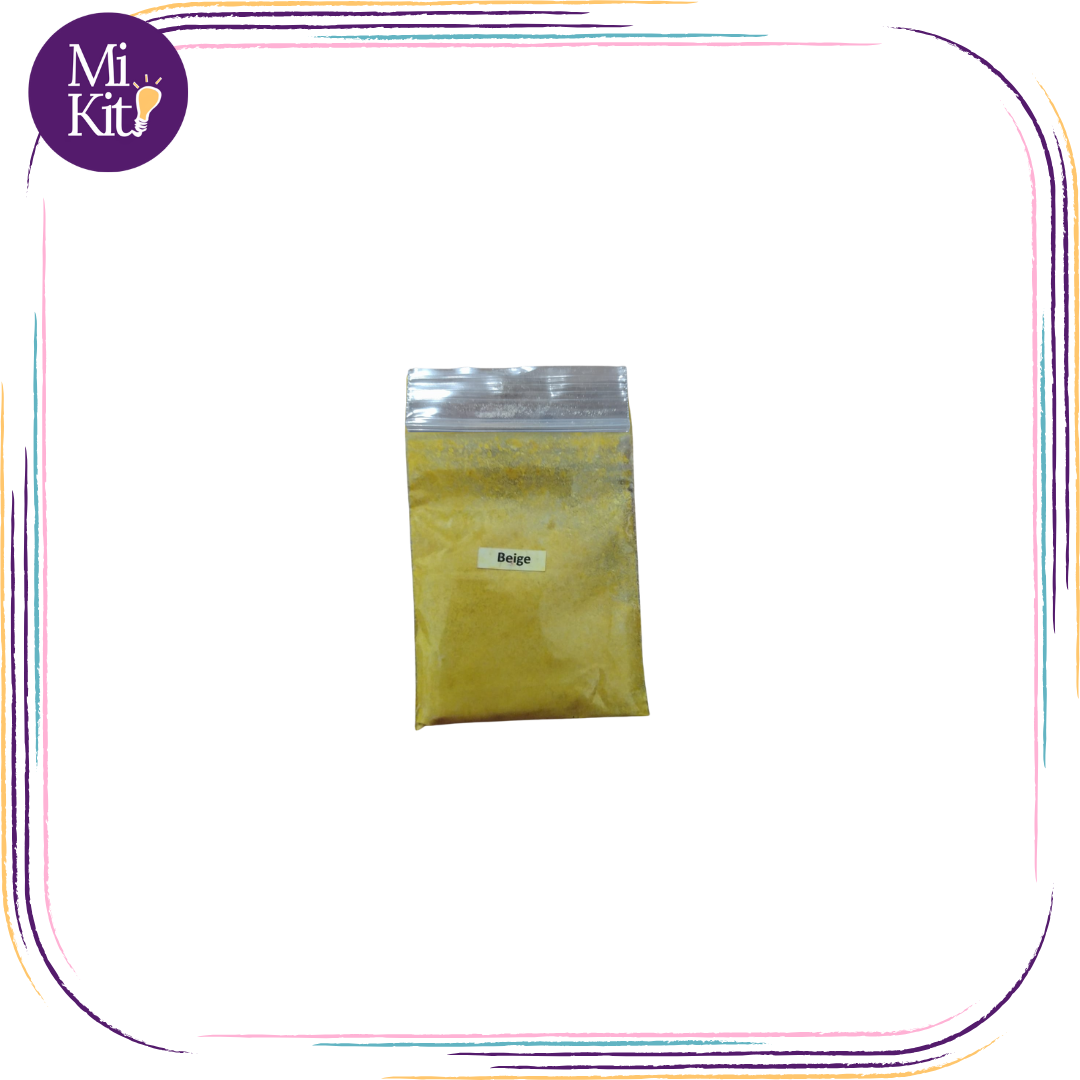 Colorante beige en polvo de 6 gramos
