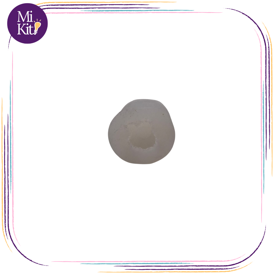 Molde de silicón osito 3D