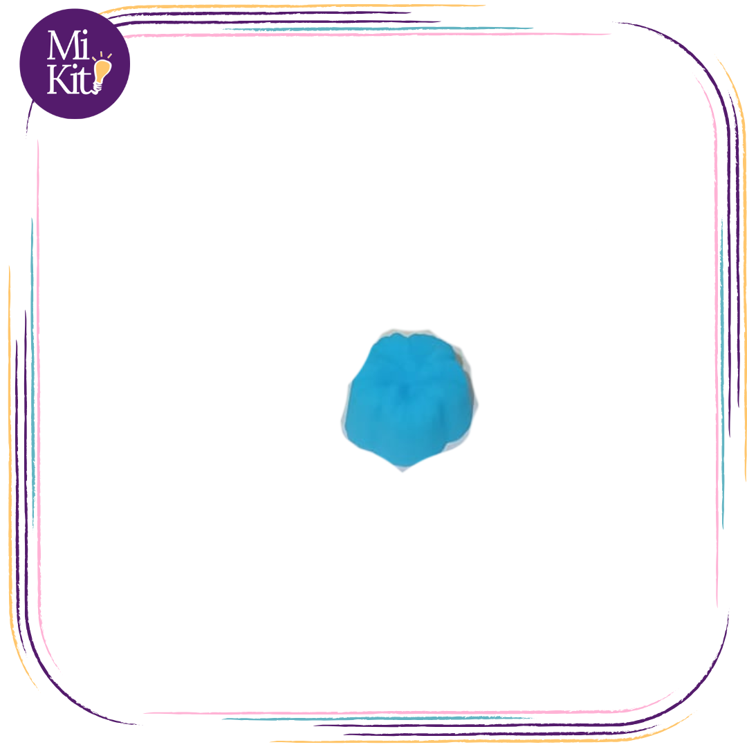 Molde individual de silicón flor hawaiana mini