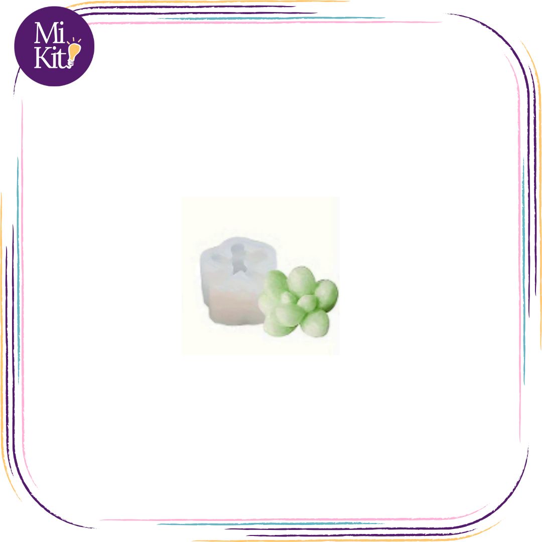 Molde de silicón suculenta Planta de Jade