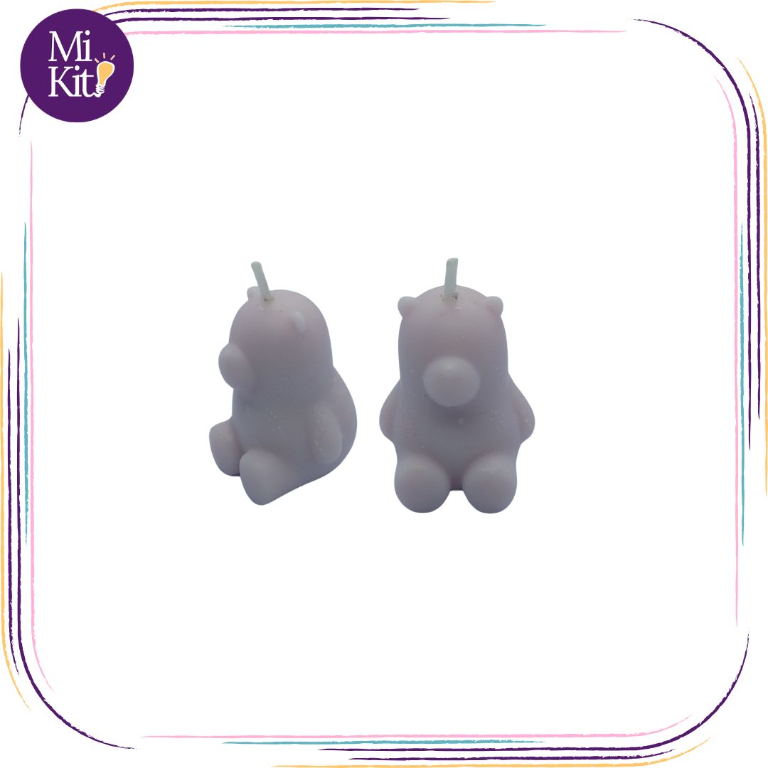 Molde de silicón Osito polar 3D pequeño