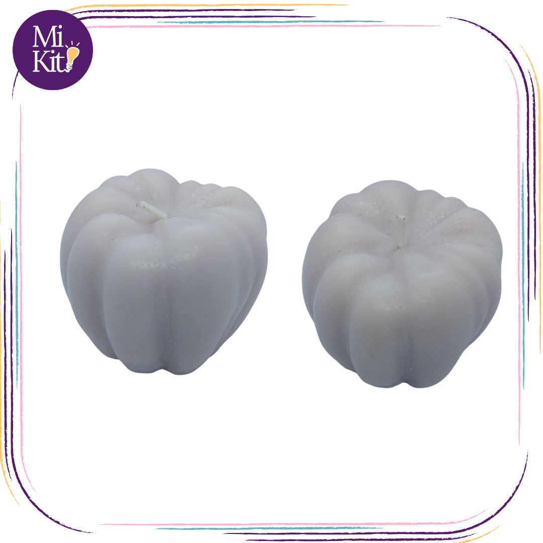 Molde de silicón calabaza mediana 3D