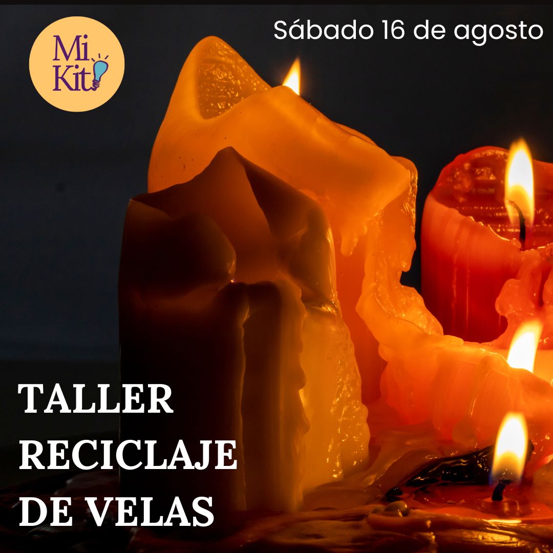 Kit y Taller Reciclaje de Velas