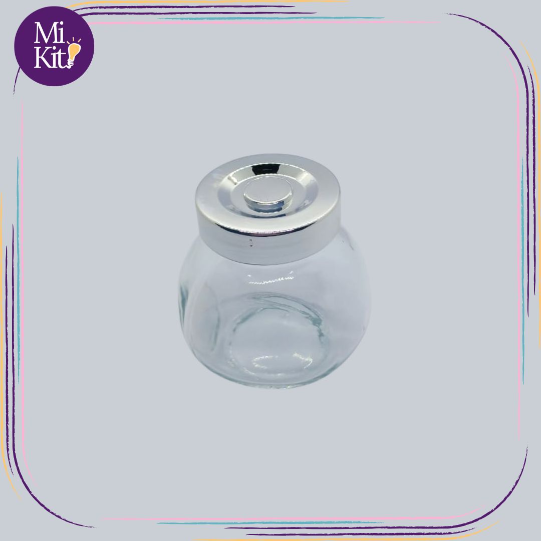 Recipiente de vidrio redondo de 100ml