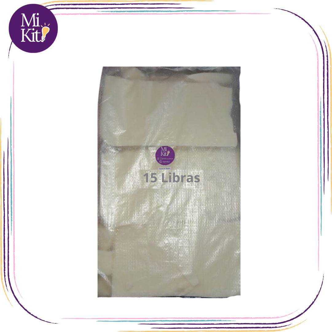 Cera de soya  alta fusión 15 libras