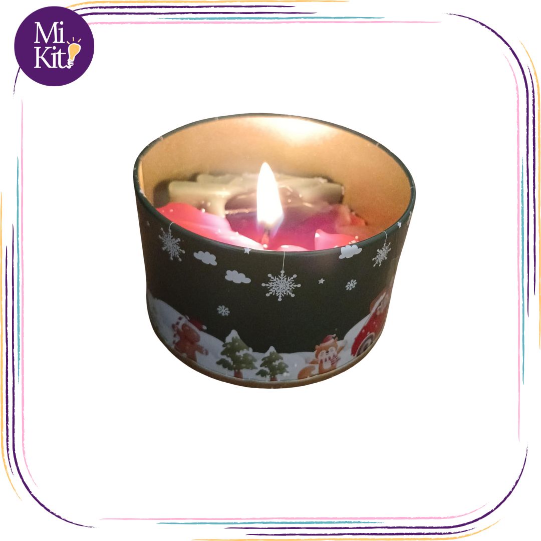 Kit Mi Primera Vela Navideña