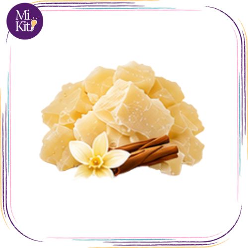 Cera beige claro (tono amarillo) aroma vainilla-canela