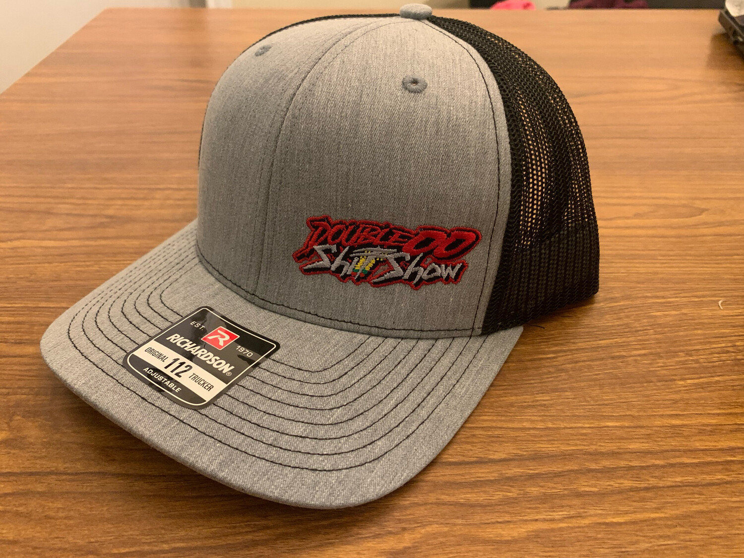 Double00ShitShow Red Logo SnapBack Hat