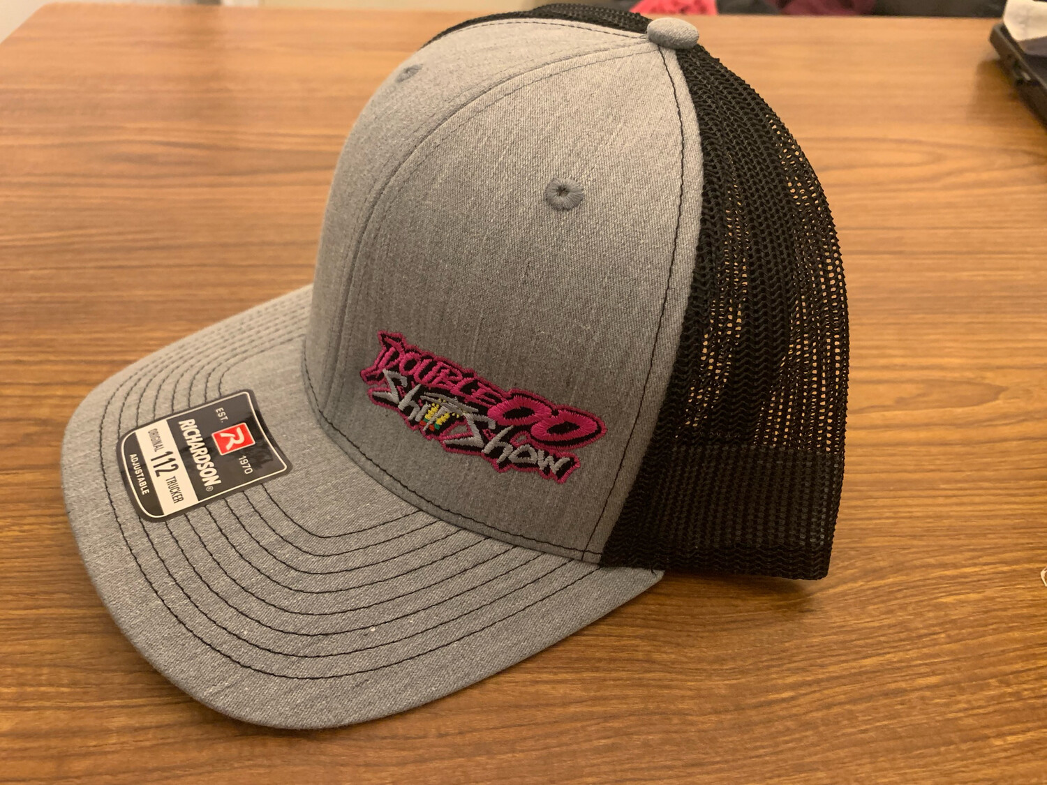 Double00ShitShow Pink Logo SnapBack Hat