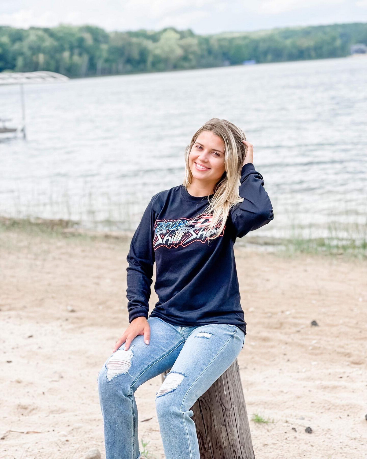 Double00ShitShow Long Sleeve T-Shirt