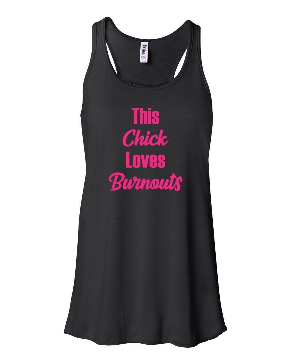 This Chick Loves Burnouts Tank Top