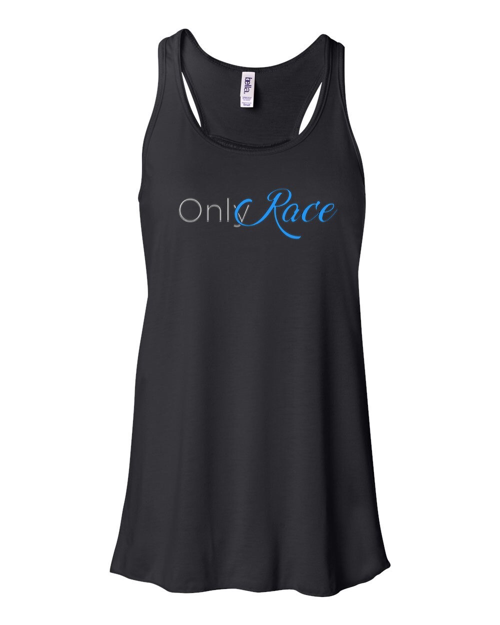 Only Race Women&#39;s Tank Top, Logo Color: Blue