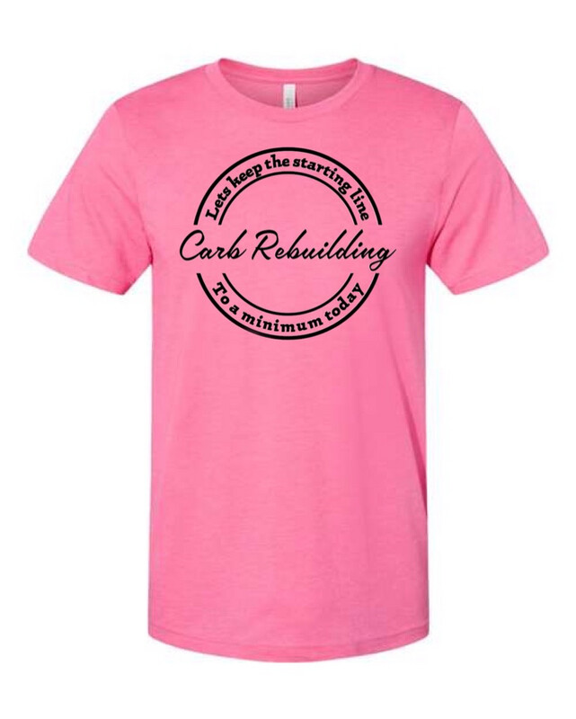 Pink Carb Building T-Shirt