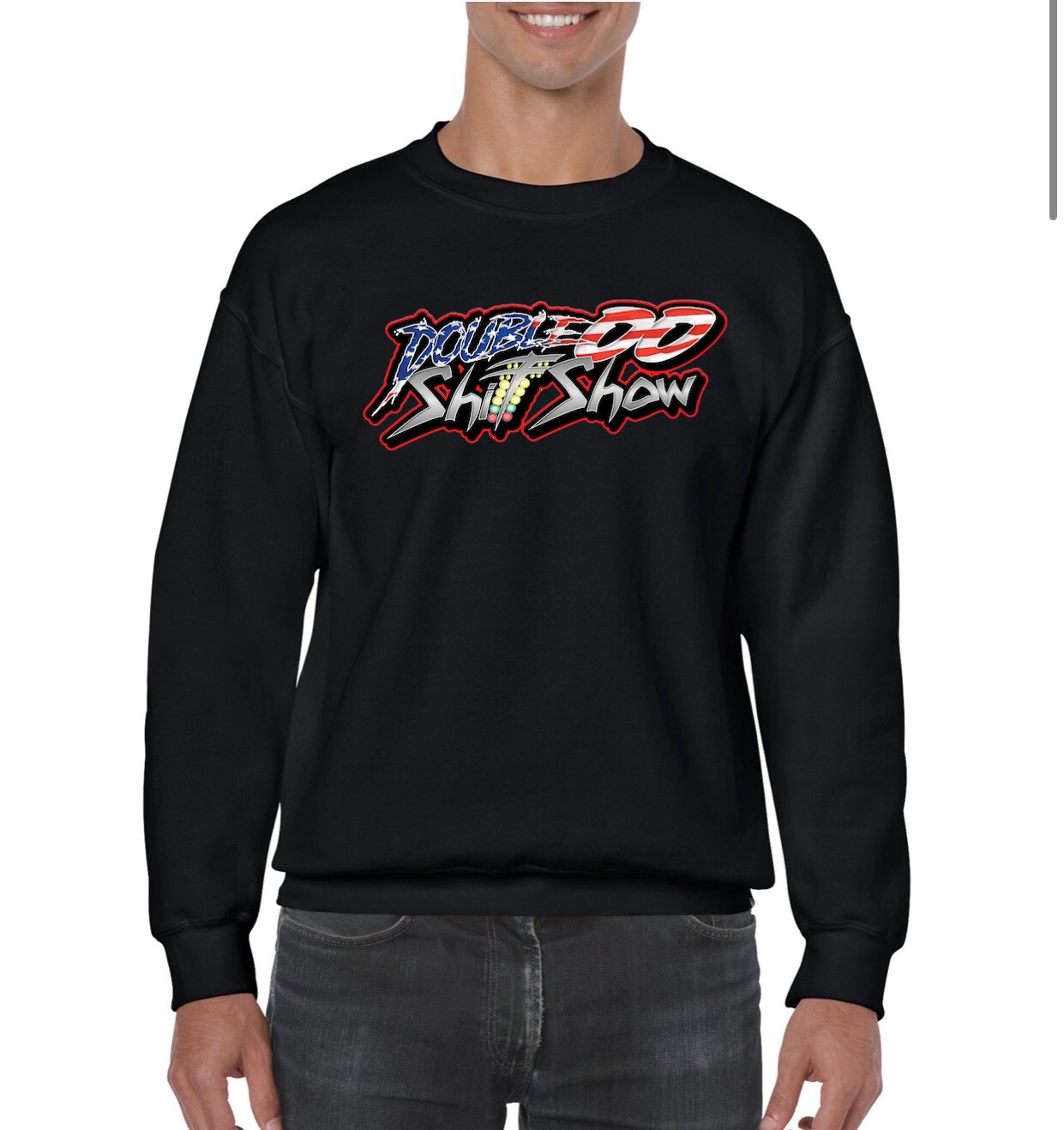 Double00ShitShow Crewneck Sweatshirt