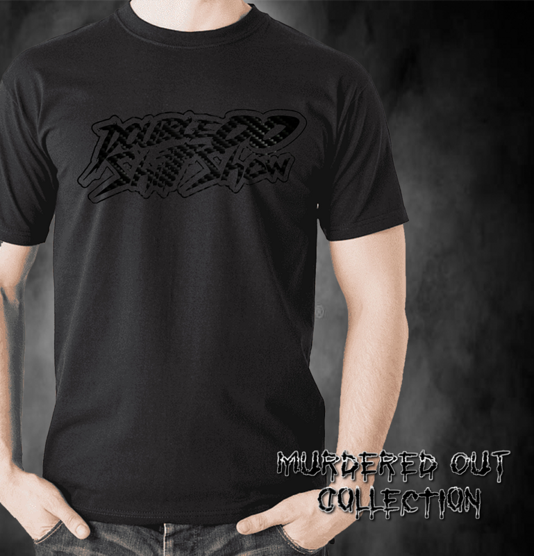 Murdered Out Double00ShitShow Short Sleeve T-Shirt