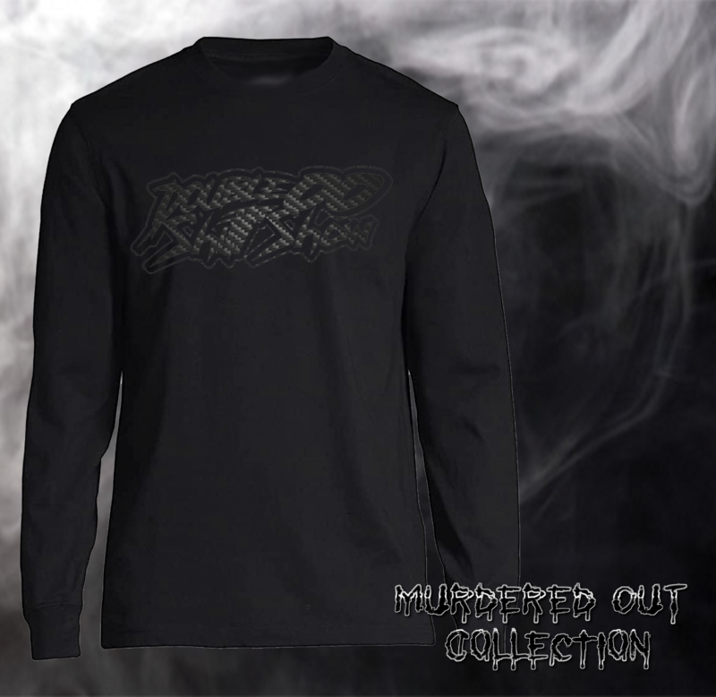 Murdered Out Double00ShitShow Long Sleeve T-Shirt