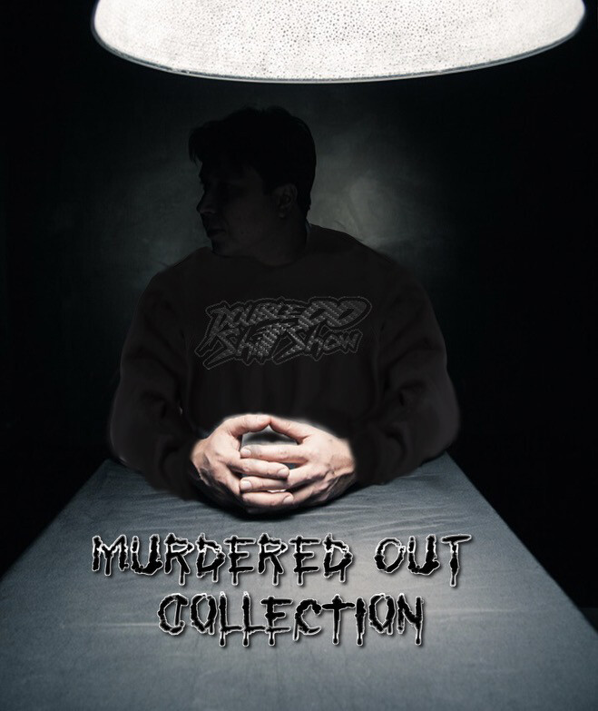 Murdered Out Double00ShitShow Crewneck Sweatshirt