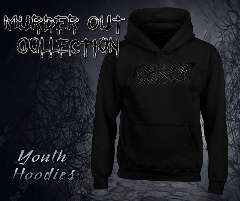 Murdered Out Youth Hoodie