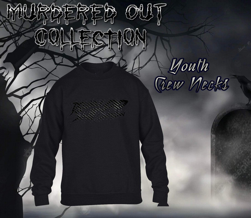 Murdered Out Youth Crewneck