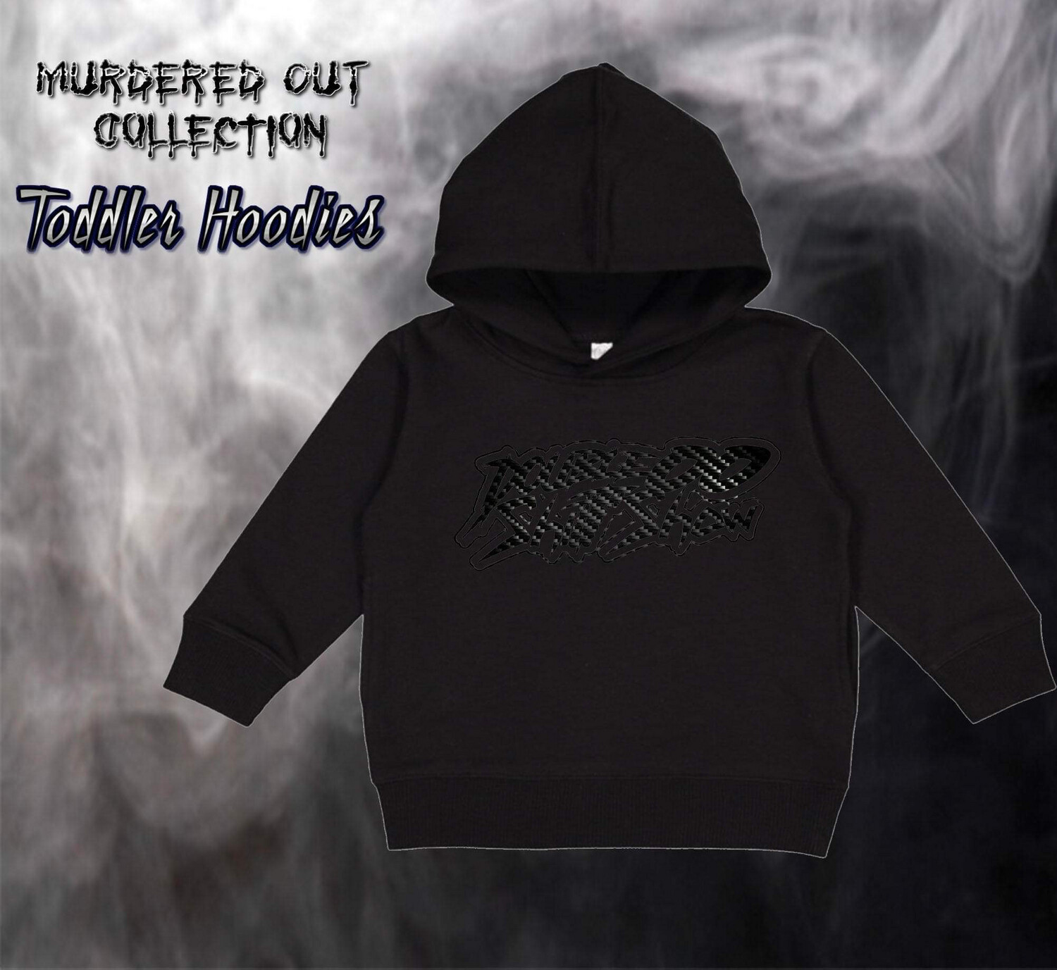 Murdered Out Toddler Hoodie