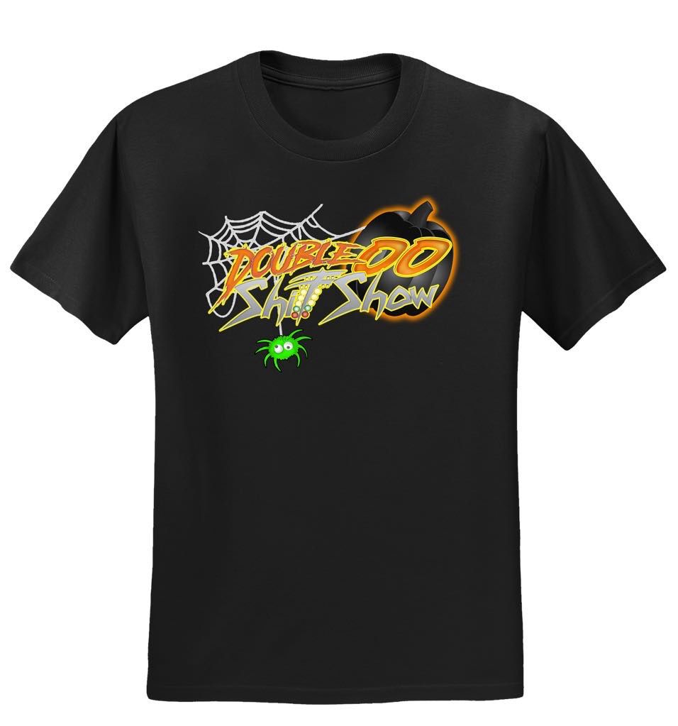 Double00ShitShow Spooky Halloween T-shirt