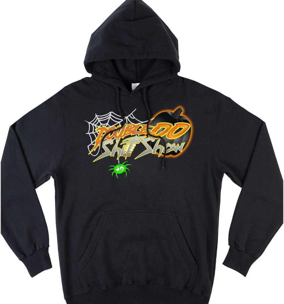 Double00ShitShow Spooky Halloween Hoodie