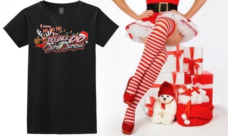 Double00ShitShow Christmas T-shirt