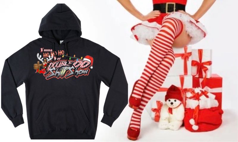 Double00ShitShow Christmas Hoodie