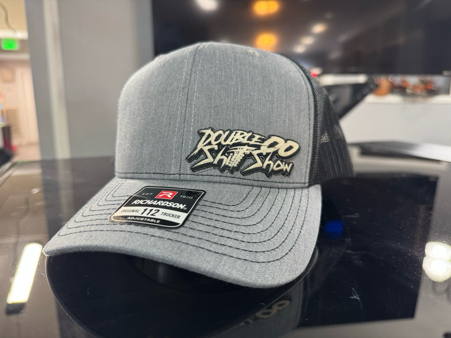 Double00ShitShow Glow in the Dark Logo SnapBack Hat