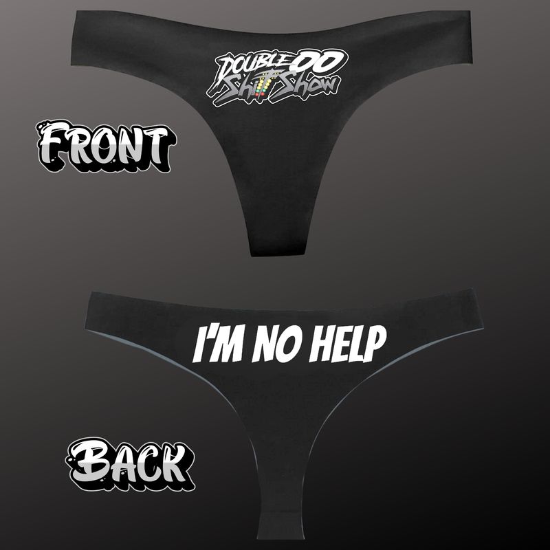 I'M NO HELP Thong