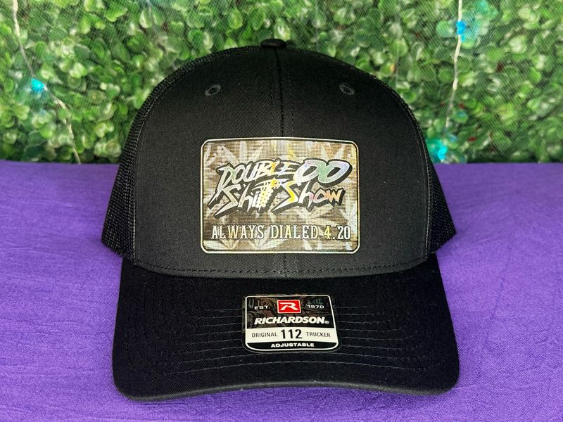 Always Dialed 4.20 Leather Patch Snap Back Hat