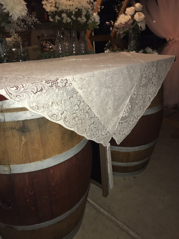 Vintage Lace Tablecloth
