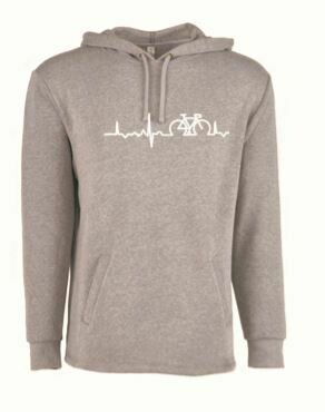 Life Line Unisex Pullover Hoody -Gray