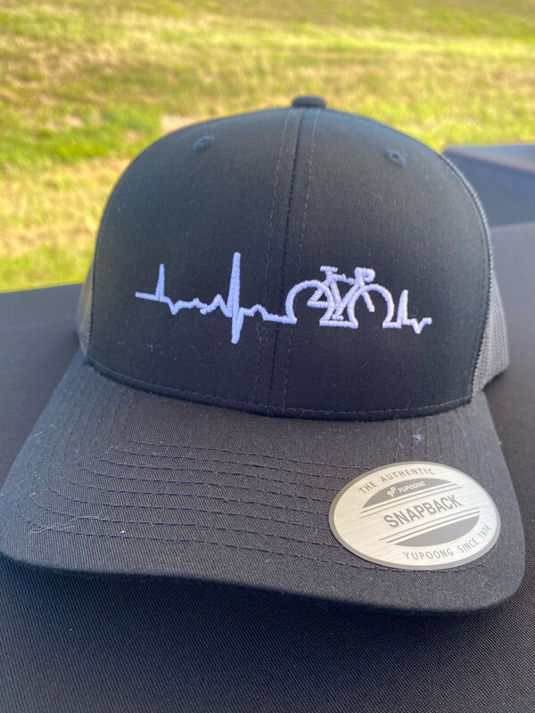 Life Line Trucker Hat - Black