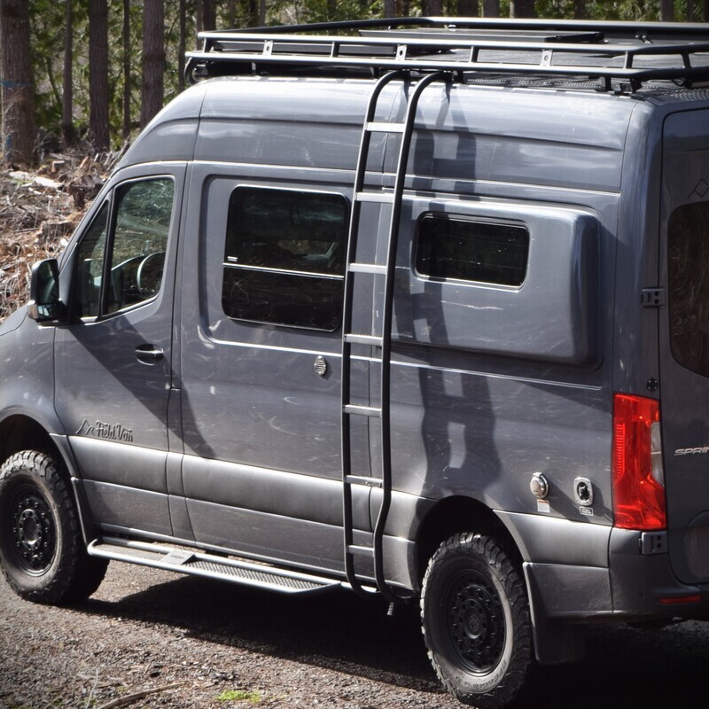 Traction Tread Contour Side Ladder, Sprinter