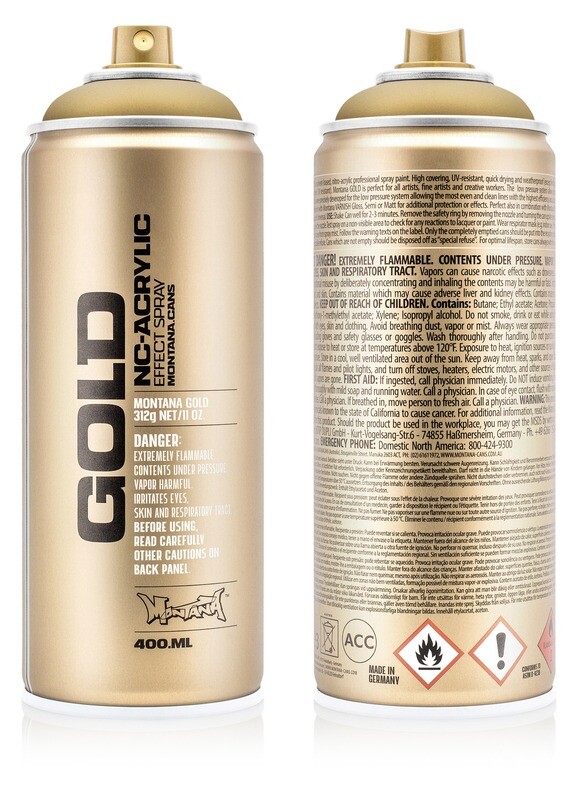 Montana Gold Metallic Colours 400mL