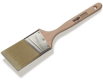Paint brushes walls